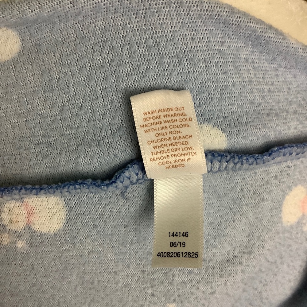 LC LAUREN CONRAD Intimates Snowman Sweater SZ-M - Picture 5 of 9